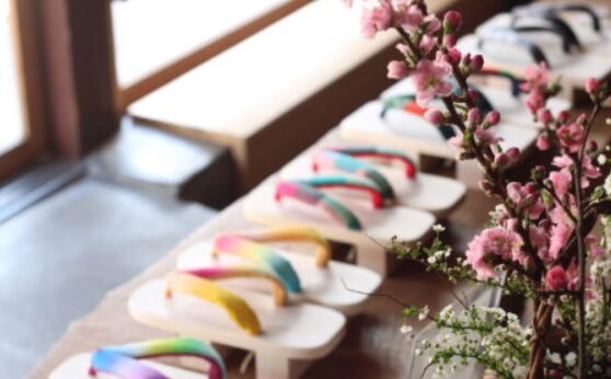 郡上木履　踊り下駄