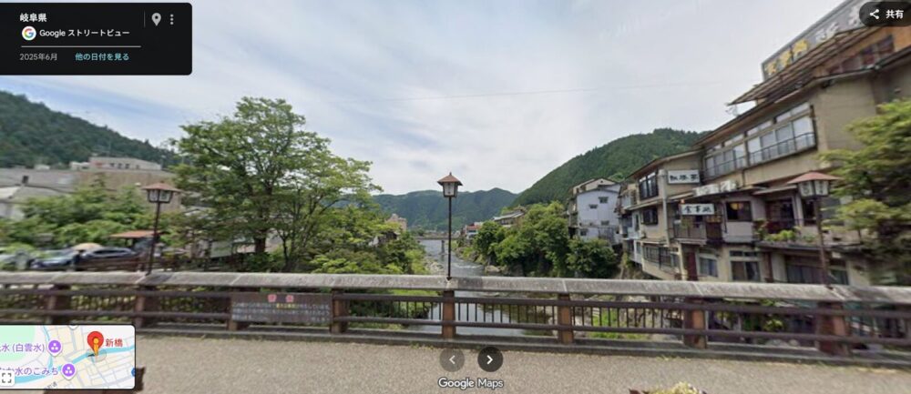 Googleマップ　新橋スクリーンショット