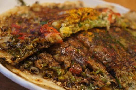 郡上八幡　鉄板料理泉坂　メニュー　郡上焼き