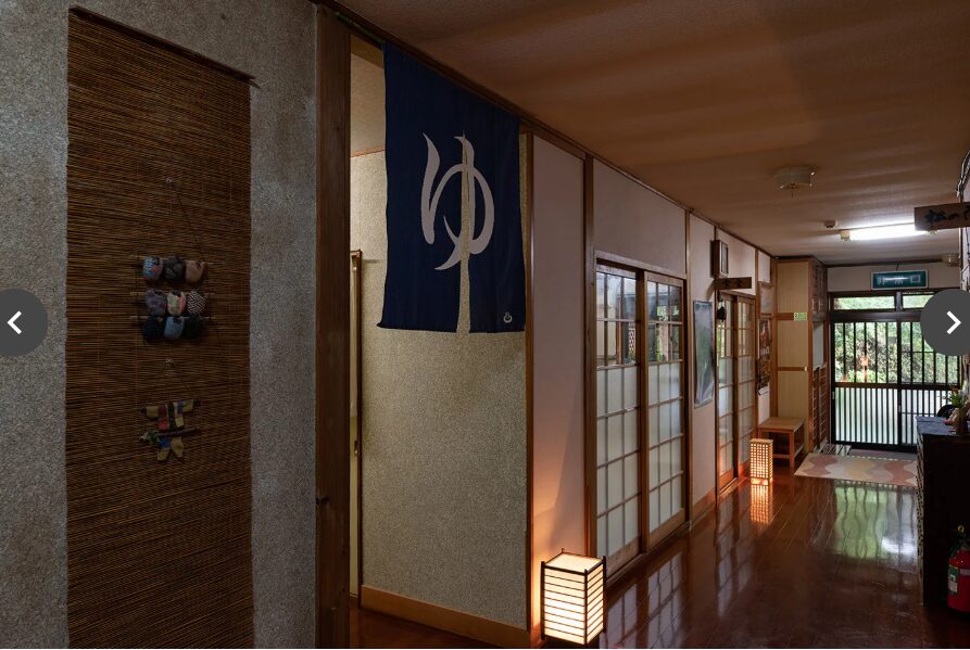 郡上八幡　奥美濃荘　内観　お風呂