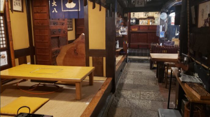 郡上八幡　大八　店舗内観