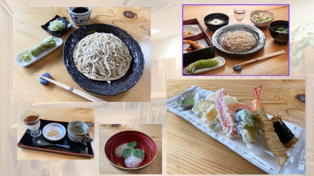 郡上八幡 蕎麦正まつい メニュー 蕎麦 天ぷら