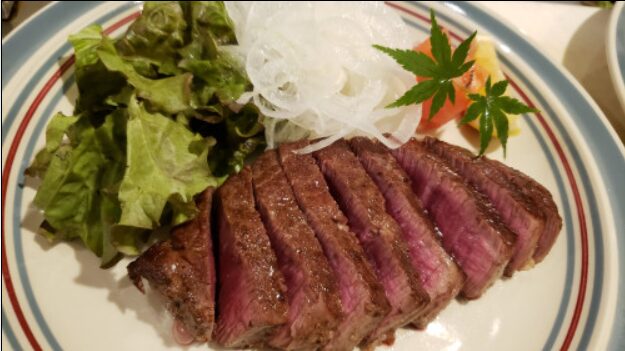 郡上八幡　大八　ステーキ　飛騨牛