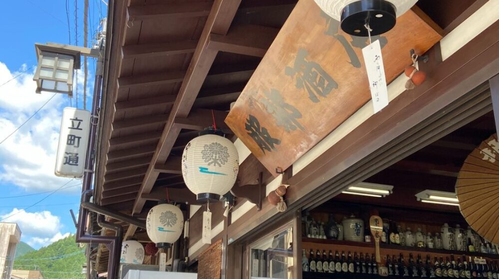 郡上八幡　立町　郡上おどり　提灯