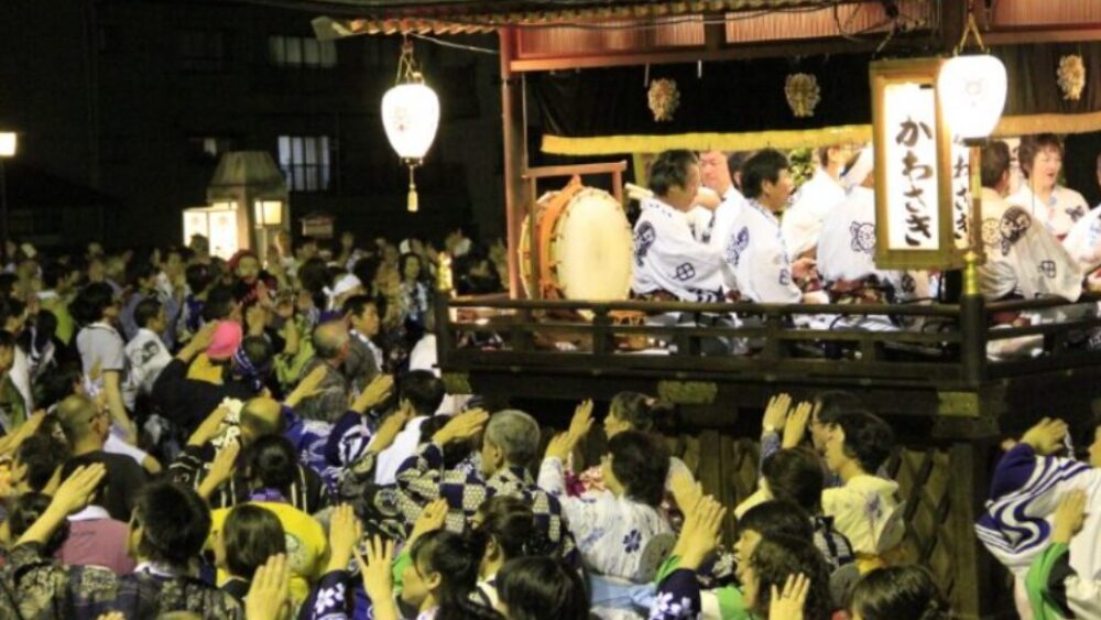 郡上八幡 郡上おどり 櫓 徹夜おどり